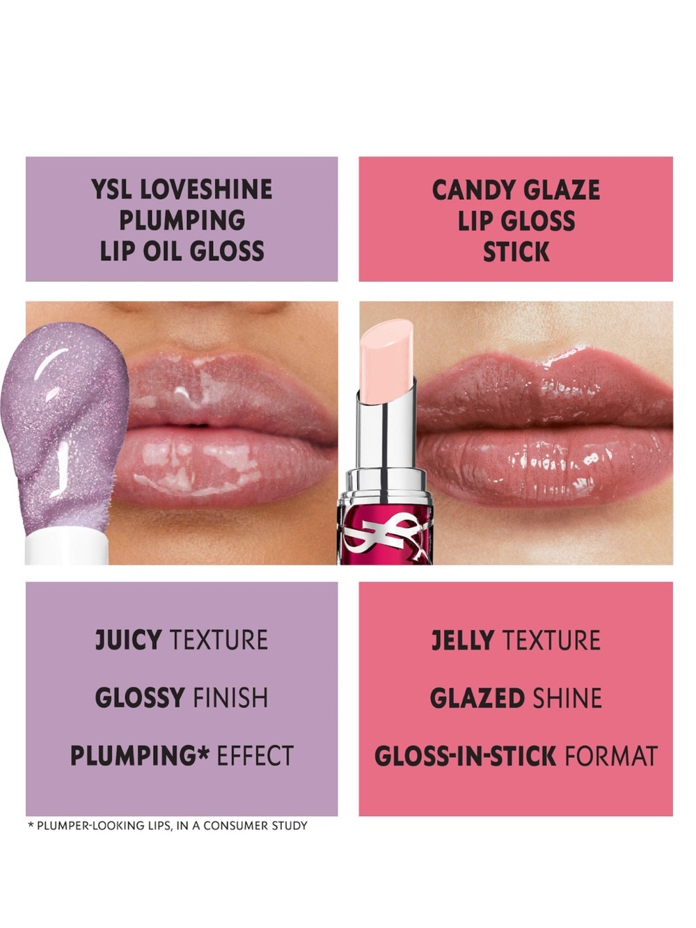YSL Loveshine Plumping Lip Oil Gloss: #4 Honey Pure Love (Sheer Rose Brown) - Picture 8 of 8